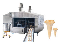 Dây chuyền sản xuất bánh wafer đường cong bằng thép không gỉ với 1 ổ đĩa động cơ, hệ thống khí