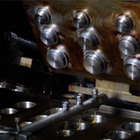 Đường dây sản xuất cuộn trứng tự động 1.5kw cắt máy vỏ Tart