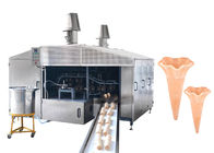 Ice Cream Cone 1.0 HP Automaton, 4-5 nhiên liệu tiêu thụ, hệ thống ga Hệ thống dây chuyền sản xuất dây chuyền đôi Cửa