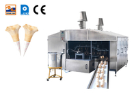 Dây chuyền sản xuất hình nón Wafer tự động Thiết bị sản xuất thực phẩm Wafer