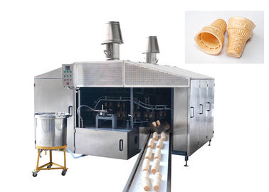 Máy làm bánh nướng công nghiệp thân thiện với môi trường 380V / Kem Cone Maker 4-5 Tiêu thụ LPG / giờ