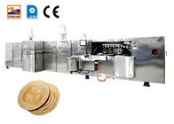 Dây chuyền sản xuất bánh quế 380V Dễ dàng vận hành Máy làm bánh quy Wafer