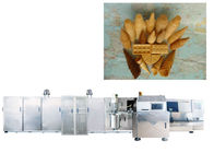 Dây chuyền sản xuất đường Cone tự động hoàn toàn để làm cốc bánh / bát CE đã được phê duyệt