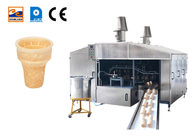 Dây chuyền sản xuất hình nón wafer 28 tấm Máy làm bánh quy wafer hình nón kem