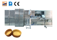 Dây chuyền sản xuất vỏ bánh tart bằng thép không gỉ Máy làm hình nón cuộn trứng đường