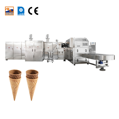 Thiết bị làm kem do PLC điều khiển để sản xuất nón đường