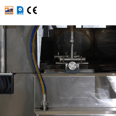 PLC Ice Cream Cone Making Machine Plant Waffle Cone Sản xuất dây chuyền với bảo hành một năm