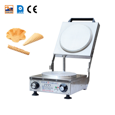 Máy làm nón giòn thép không gỉ với động cơ chính