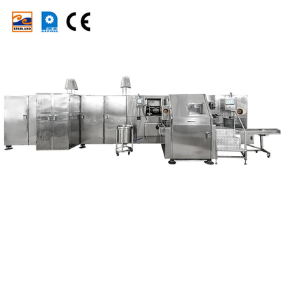 220v / 380v Hỗ trợ kỹ thuật video tùy chỉnh Barquillo Cone Assembly Line