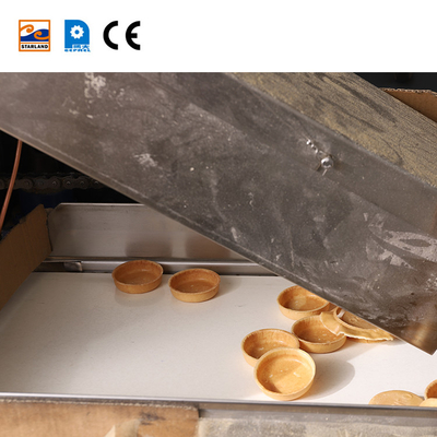 Máy chế tạo Waffle tự động bằng thép không gỉ tùy chỉnh với bộ điều khiển PLC