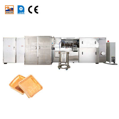 Đường dây sản xuất vỏ Tart tự động với điều khiển PLC và điều khiển nhiệt độ kỹ thuật số