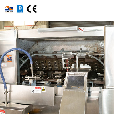 Đường dây sản xuất vỏ Tart tự động với điều khiển PLC và điều khiển nhiệt độ kỹ thuật số