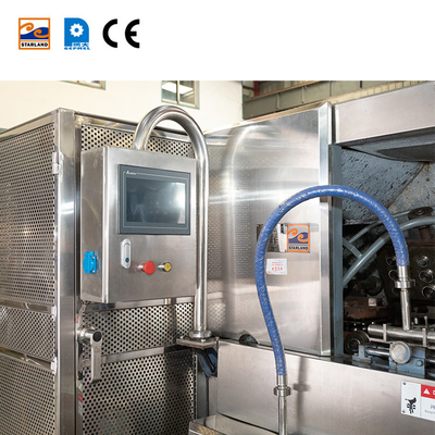 Đường dây sản xuất vỏ Tart tự động với điều khiển PLC và điều khiển nhiệt độ kỹ thuật số