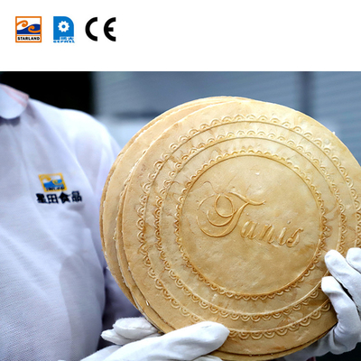 Thiết bị sản xuất Obleas Gas Wafer tùy chỉnh với điều khiển nhiệt độ tự động và màn hình kỹ thuật số