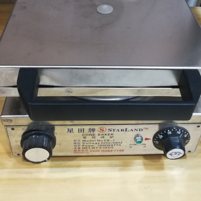 Thương mại nón Baker điều khiển bán tự động với 290 W * 400 D * 180 H mm thông số kỹ thuật