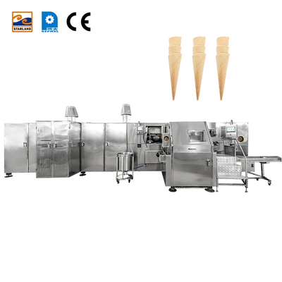 Máy làm nón Barquillo tự động cho sản xuất nhanh trên thị trường thương mại