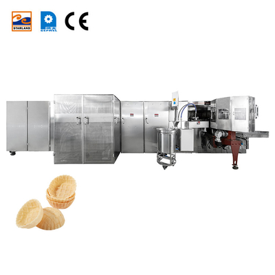Đường dây sản xuất giỏ waffle công suất cao Video hỗ trợ kỹ thuật và xây dựng thép không gỉ bền
