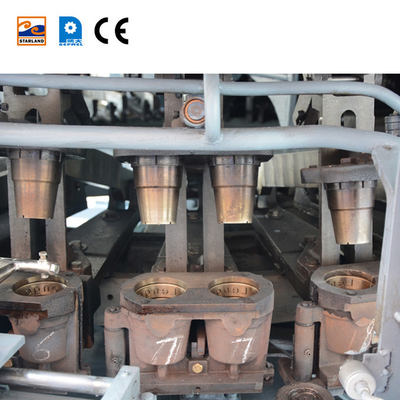 Stainless Steel Wafer Cone Maker với màn hình kỹ thuật số và công nghệ điều khiển nhiệt độ