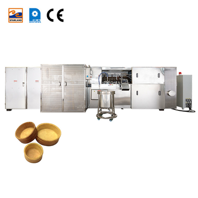 Đường dây sản xuất vỏ Tart tự động cho thép không gỉ