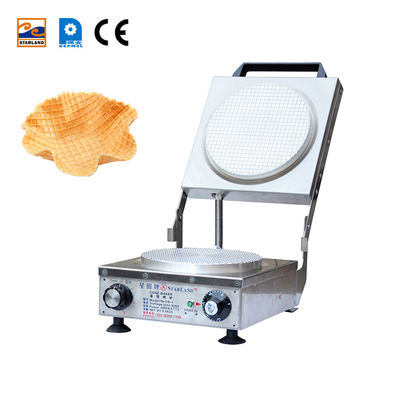 Máy chế tạo hình nón kem Máy nướng bánh quy Được phê duyệt CE