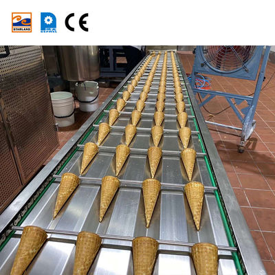 Băng tải làm mát và tập hợp tự động cho quy trình công nghiệp, nguồn điện 220V 380V