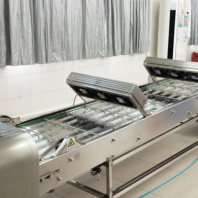 Băng tải làm mát và tập hợp tự động cho quy trình công nghiệp, nguồn điện 220V 380V