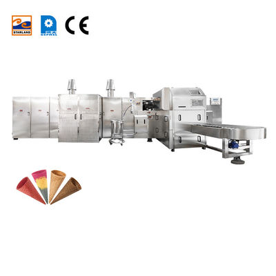 Dòng sản xuất nón đường cuộn để sản xuất nón đường tại nón kem thực phẩm