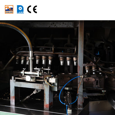 Dây chuyền sản xuất bánh ốc quế PLC 28 khuôn với thiết kế tùy chỉnh