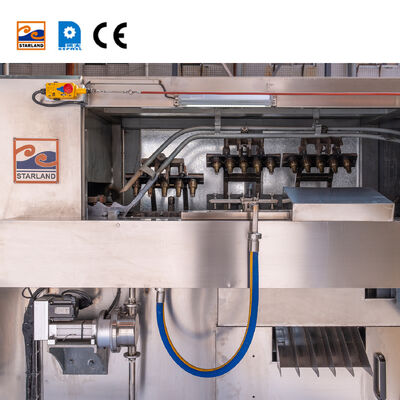 Dây chuyền sản xuất ốc quế thương mại / Máy nướng ốc quế tùy chỉnh