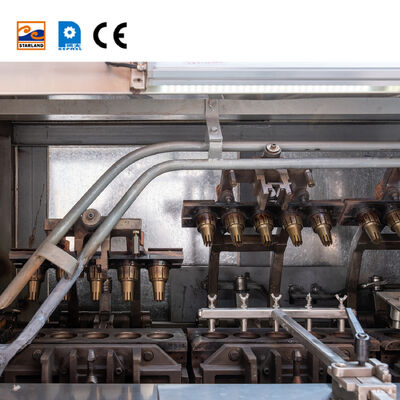 Dây chuyền sản xuất ốc quế thương mại / Máy nướng ốc quế tùy chỉnh