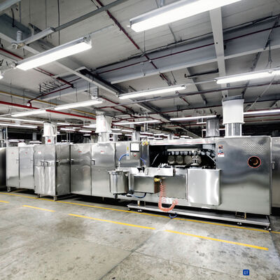 Dây chuyền sản xuất bánh wafer tự động Máy tùy chỉnh cho sản xuất và đóng gói bánh wafer liên tục hiệu quả