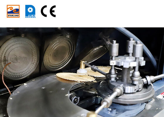Dây chuyền sản xuất bánh wafer tự động Máy tùy chỉnh cho sản xuất và đóng gói bánh wafer liên tục hiệu quả