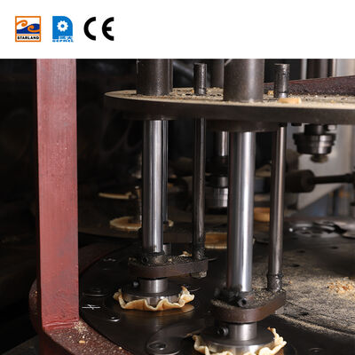 Thông số kỹ thuật Máy làm bánh quế tự động động cơ chính Thiết bị công suất cao để sản xuất giỏ bánh quế nhất quán
