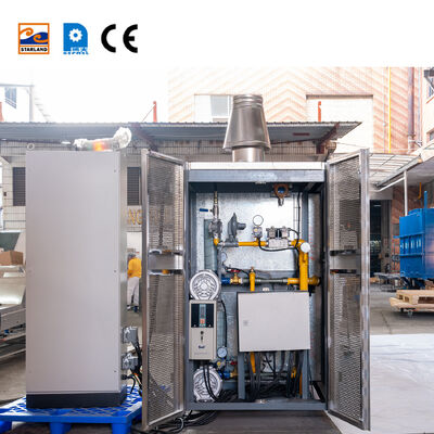 Đường dây sản xuất nón wafer tự động với điều khiển nhiệt độ màn hình kỹ thuật số và hệ thống điều khiển PLC để sản xuất nhất quán
