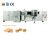 Dây chuyền sản xuất rổ bánh quế tự động với dịch vụ sau bán hàng, chất liệu thép không gỉ.