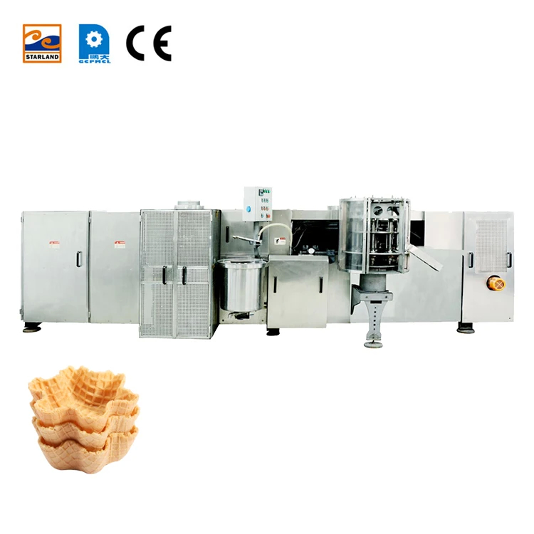 Dòng sản xuất Waffle Basket tùy chỉnh với động cơ chính 2.0hp / 1.5KW