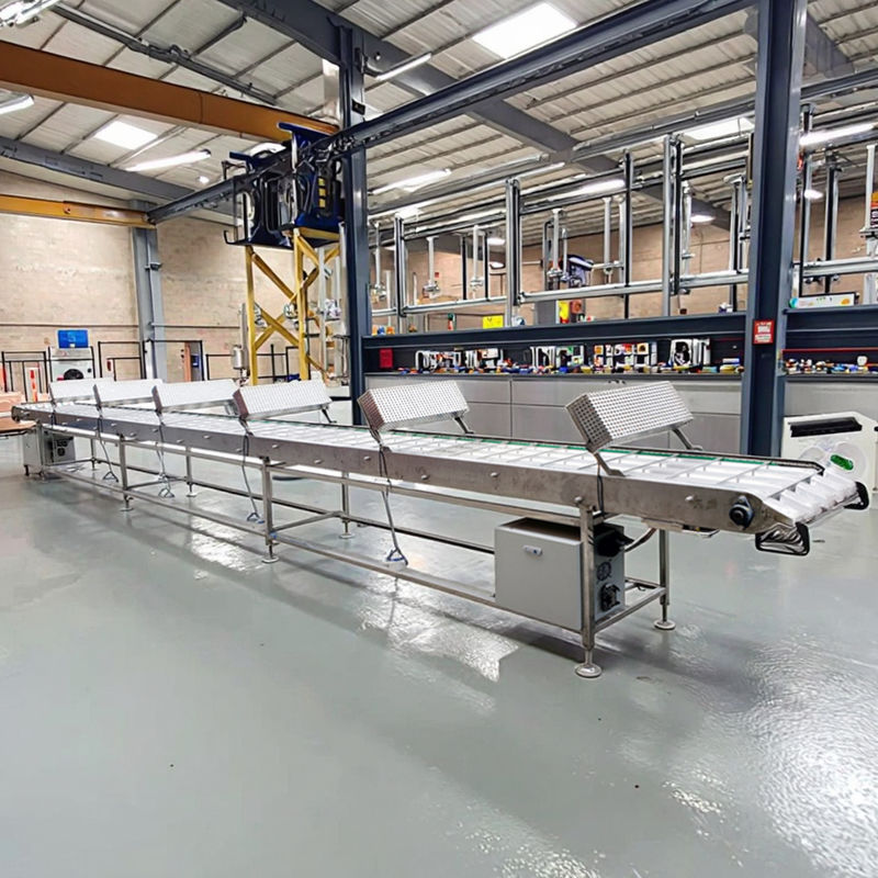 Phụ kiện cho dây chuyền sản xuất nón với tiêu chuẩn công nghiệp trong thép không gỉ