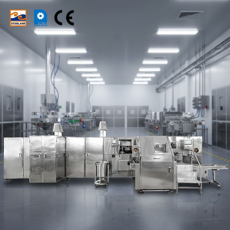 Dây chuyền sản xuất bánh ốc quế Barquillo được thiết kế để sản xuất bánh ốc quế Barquillo, đảm bảo công suất và vận hành cao.