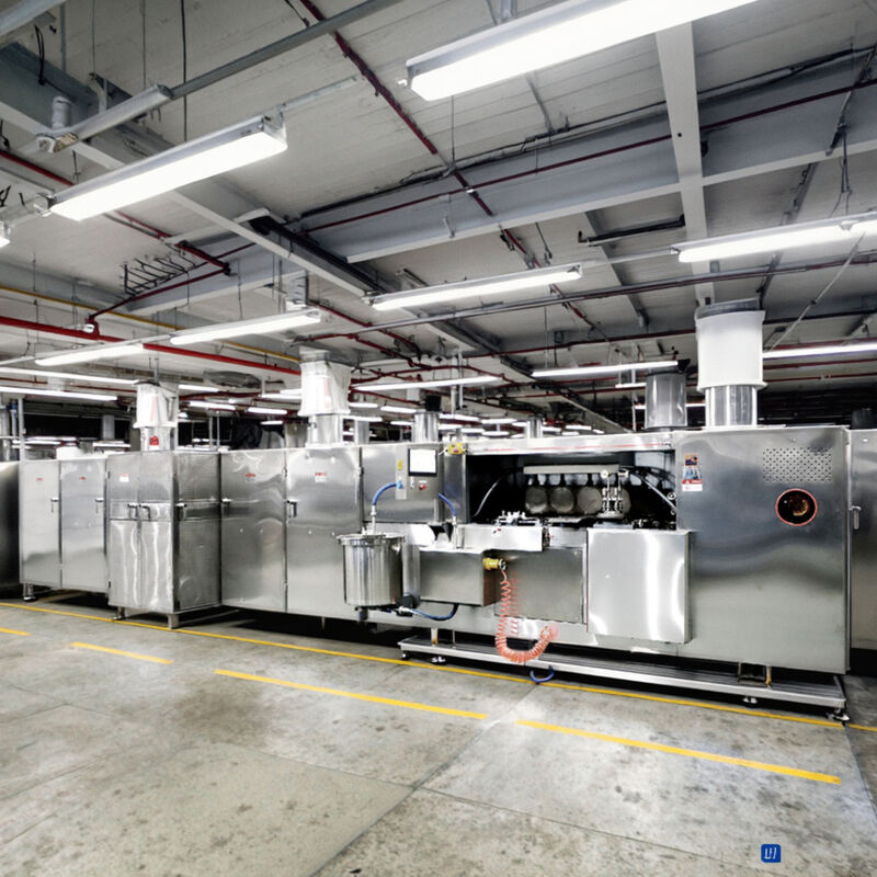 Dây chuyền sản xuất bánh wafer tự động Máy tùy chỉnh cho sản xuất và đóng gói bánh wafer liên tục hiệu quả