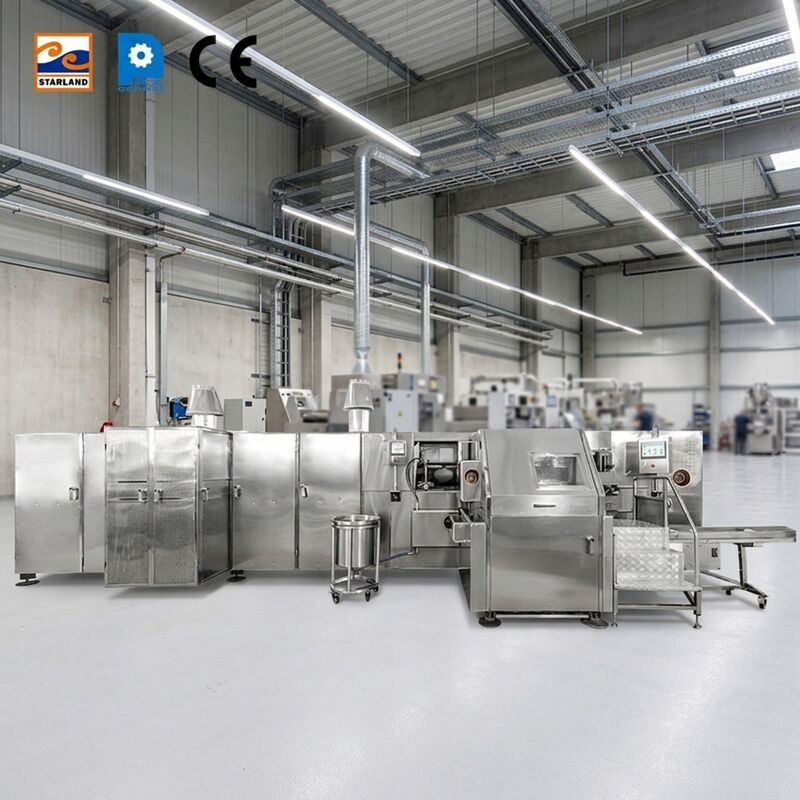 Máy nướng bánh quy bánh kem nón với hệ thống điều khiển thông minh để quản lý quá trình nướng chính xác
