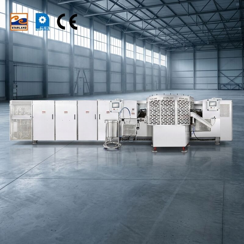 Dòng sản xuất giỏ bánh quế công suất cao Công nghệ sáng tạo cho các hoạt động sản xuất giỏ bánh quế hợp lý