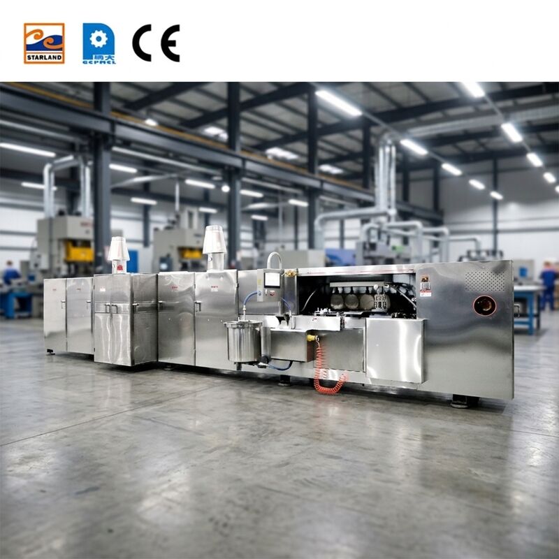 Máy làm bánh quy wafer có tính năng kiểm soát nhiệt độ hiển thị kỹ thuật số mang lại wafer Obleas nhất quán