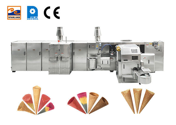Thiết bị sản xuất bánh quy kem Waffle đa chức năng tự động, với dịch vụ sau bán hàng
