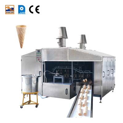 Máy làm wafer tự động với vật liệu thép không gỉ