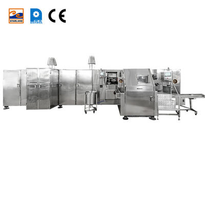 Dây chuyền sản xuất nón Barquillo với động cơ chính 2.0HP cho sản xuất và tự động hóa hoàn toàn