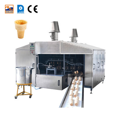 Dây chuyền sản xuất bánh ốc quế PLC 28 khuôn với thiết kế tùy chỉnh
