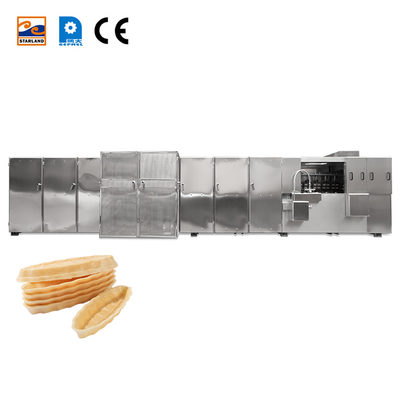Dòng sản xuất bánh quy Wafer tự động PLC cho hỗ trợ kỹ thuật video sau khi phục vụ