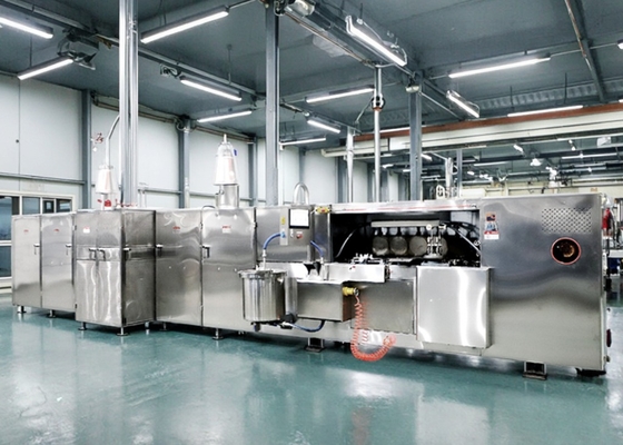Thiết bị sản xuất bánh quy Wafer tùy chỉnh với hỗ trợ kỹ thuật video sau dịch vụ