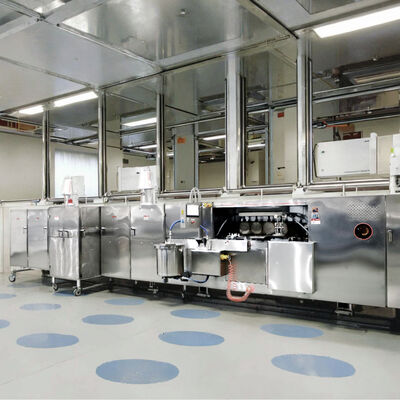 Hệ thống điều khiển PLC dây chuyền sản xuất bánh quy Wafer Stainless Steel Obleas Wafer Thiết bị sản xuất