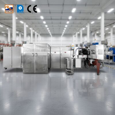 Video hỗ trợ kỹ thuật Waffle Basket dây chuyền sản xuất Capacity cao tối ưu hóa cho liên tục